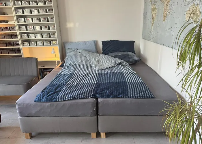 Luxus In Mitte Mit Laptop, Grossem Tv, Neuem Bett Und Privatem Badezimmer 柏林